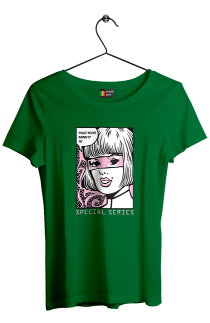 Футболка жіноча з принтом "Попарт". Попарт. 2070702