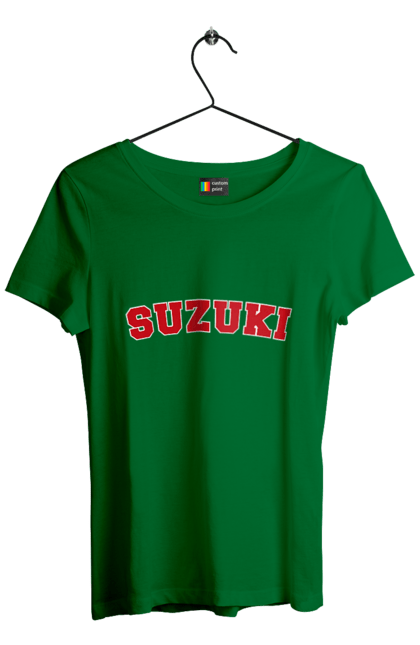 Футболка жіноча з принтом "Suzuki 2". Авто, машина, сузукі. 2070702