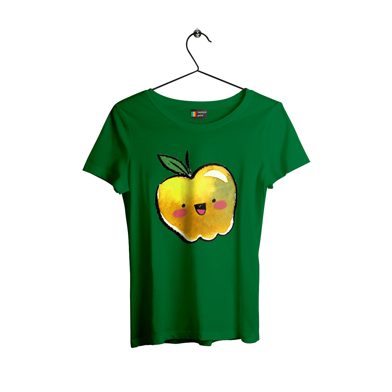 Миле жовте яблуко