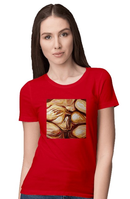 Футболка жіноча з принтом "Груповий секс". Груповий, картина, секс. 2070702