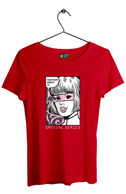 Футболка жіноча з принтом "Попарт". Попарт. 2070702