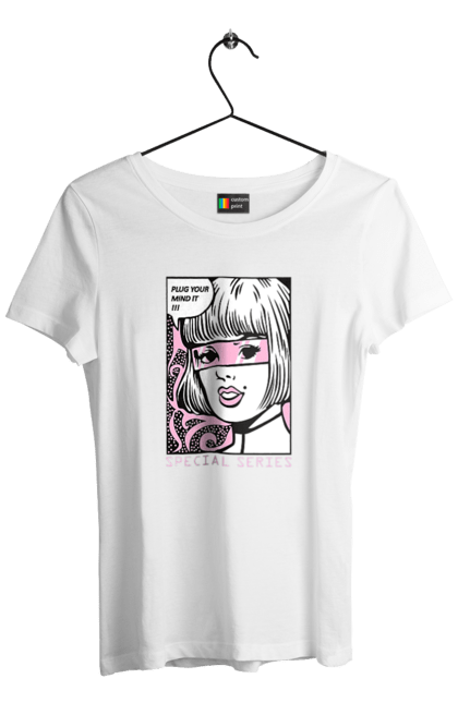 Футболка жіноча з принтом "Попарт". Попарт. 2070702