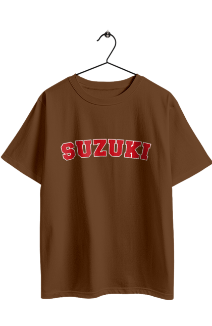 Oversized t-shirt with prints Suzuki 2. Auto, machine, suzuki. 2070702