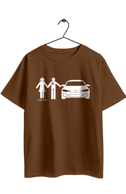 Футболка оверсайз с принтом Отношения БМВ. Бмв, машины, юмор. 2070702