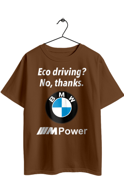 Oversized t-shirt with prints Mpower3 Wh. Bmw, cars, electric truck. 2070702