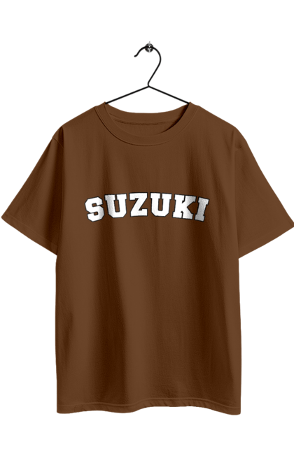 Oversized t-shirt with prints Suzuki 2. Auto, machine, suzuki. 2070702