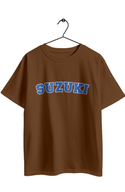 Oversized t-shirt with prints Suzuki 2. Auto, machine, suzuki. 2070702