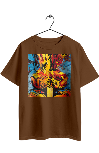 Футболка оверсайз з принтом "Секс ззаду". Ззаду, картина, секс. 2070702