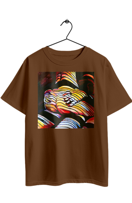 Футболка оверсайз з принтом "Секс зверху". Картина, секс. 2070702