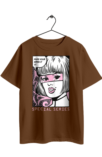 Футболка оверсайз з принтом "Попарт". Попарт. 2070702