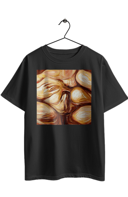 Футболка оверсайз з принтом "Груповий секс". Груповий, картина, секс. 2070702