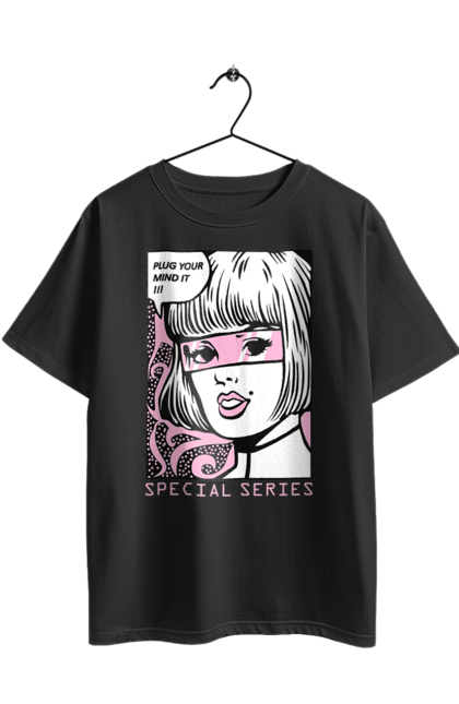 Футболка оверсайз з принтом "Попарт". Попарт. 2070702