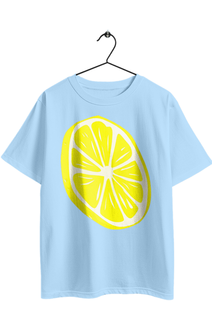 Oversized t-shirt with prints Lemon. Big, bright, lemon. 2070702