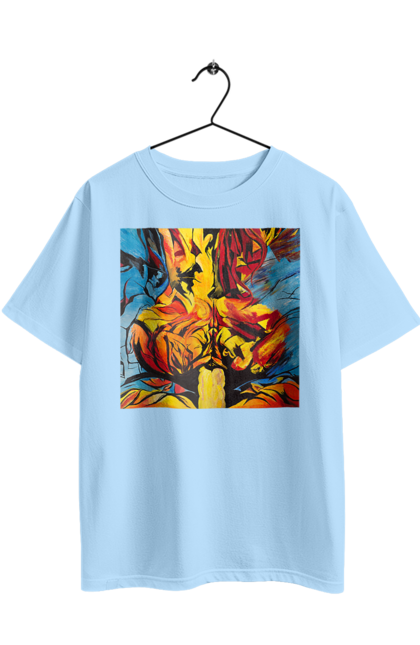 Футболка оверсайз з принтом "Секс ззаду". Ззаду, картина, секс. 2070702