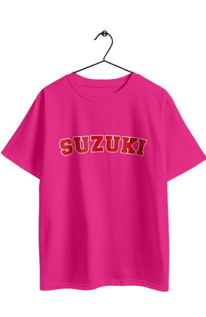 Oversized t-shirt with prints Suzuki 2. Auto, machine, suzuki. 2070702
