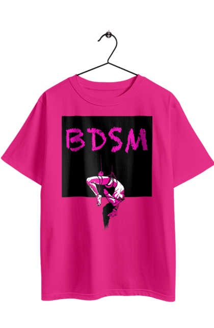 Футболка оверсайз з принтом "15". Бдсм, подвешивание. 2070702