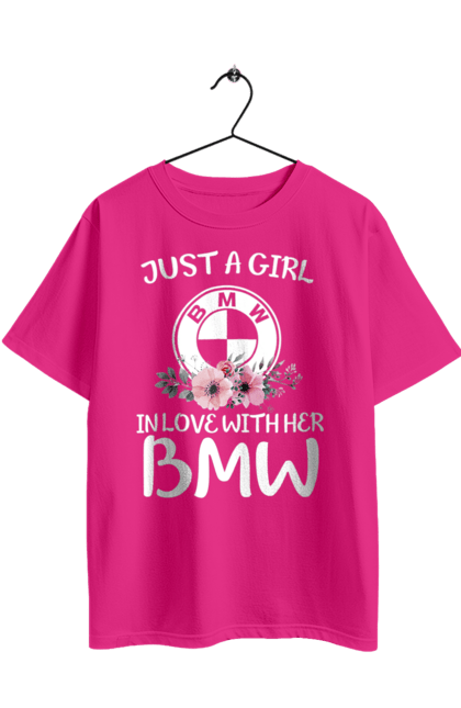 Oversized t-shirt with prints Bmw Love Bmw Wh. Bmw, cars. 2070702