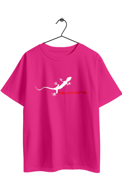 Oversized t-shirt with prints Audi Quattro. Audi, cars. 2070702