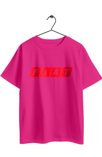 Oversized t-shirt with prints Fiat. Fiat. 2070702