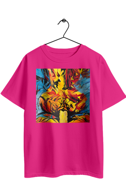 Футболка оверсайз з принтом "Секс ззаду". Ззаду, картина, секс. 2070702