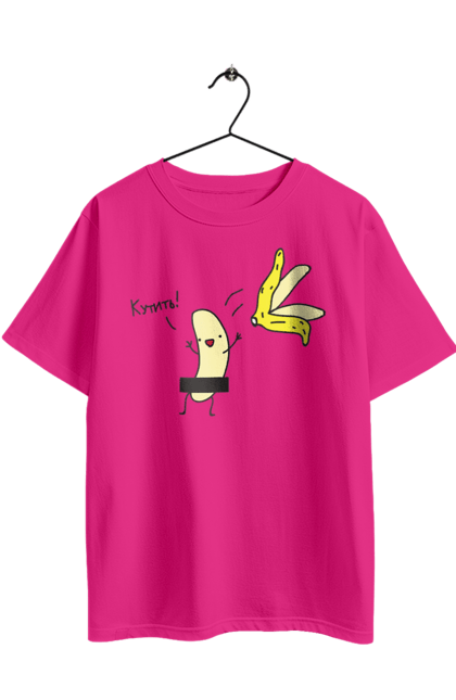 Футболка оверсайз з принтом "Кутить". Банан, гумор, кутить, на вечірку. 2070702