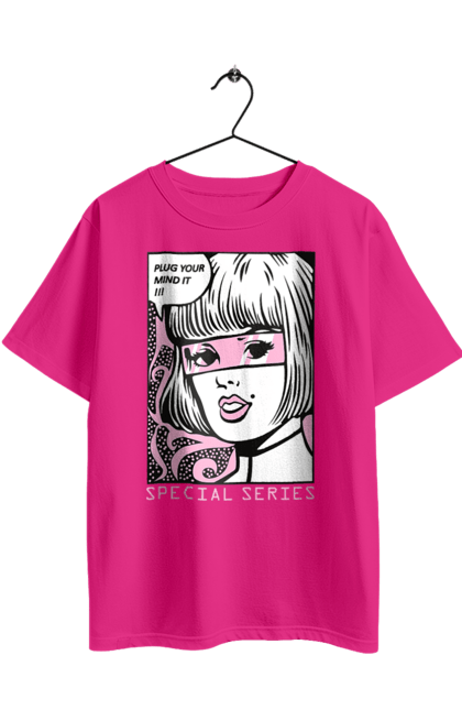 Oversized t-shirt with prints Pop Art. Popart. 2070702