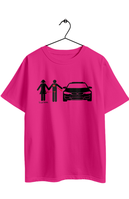Oversized t-shirt with prints BMW's relationship. Bmw, cars, humor. 2070702