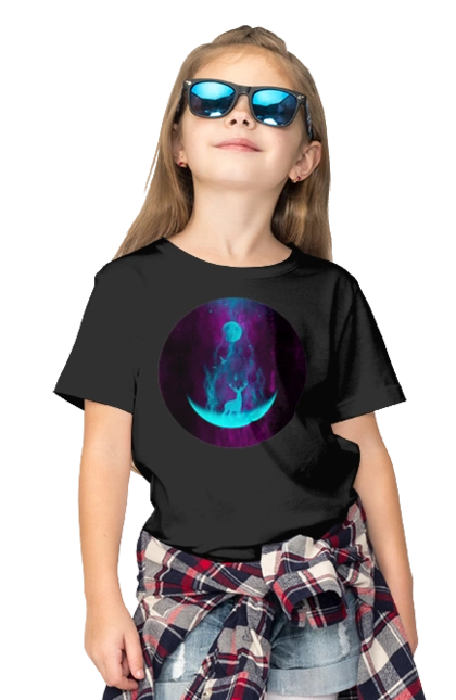 Олень Силует