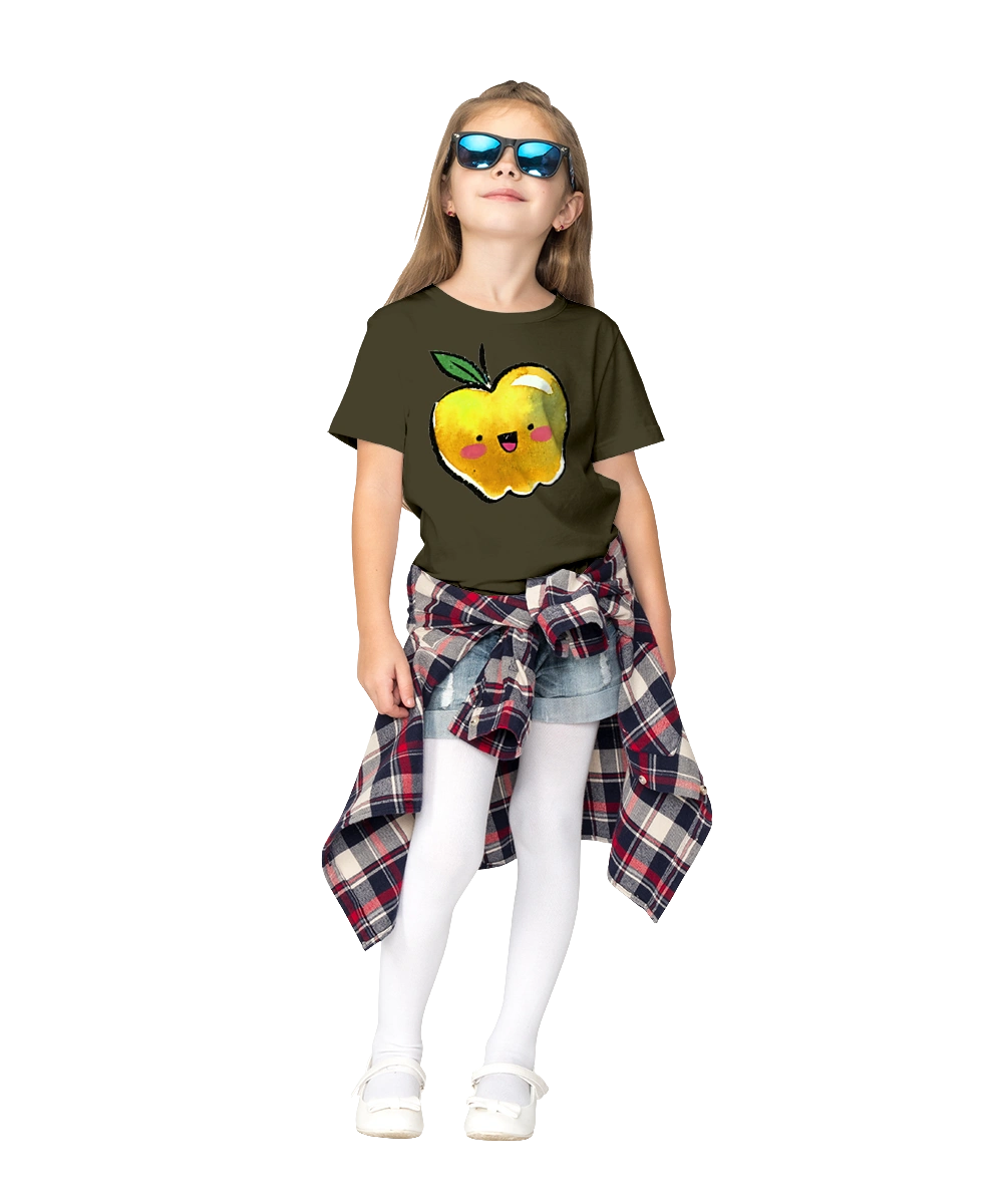 Миле жовте яблуко