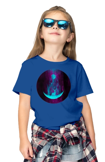 Олень Силует